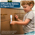 5-Pack Child Proof Cabinet Latches - Adjustable Length Safety Locks for Drawers, Cupboards, Fridge, Toilet Seat & Trash
