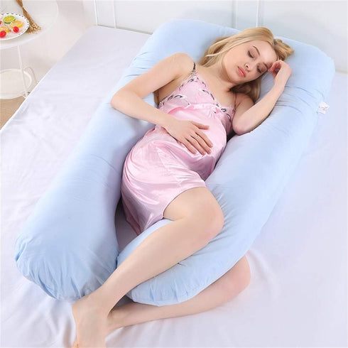 KWLET 57x30 Inch Pregnancy Pillow Cover/U Shaped Pillow Cover/Pregnancy Pillow Case/Maternity Pillow Case/Pillowcase