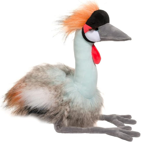 Nia the Exotic African Crowned Crane Plush Toy