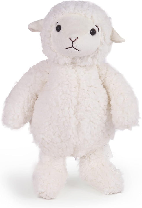 LotFancy Lamb Stuffed Animal, 12" Stuffed Lamb Plush for Baby, Cuddly Fluffy Sheep Toy, Plushies for NewBorn Nursery, Easter Decoration