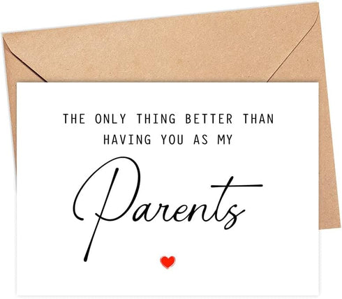 DiandDesignGift The Only Thing Better Than Having You As My Parents ...Is Our