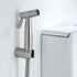 XKHLQLPEF Set Bidet Sprayer with Single Cold Water Stainless Steel Portable Cloth Diaper Washer Shower Sprayer Wall