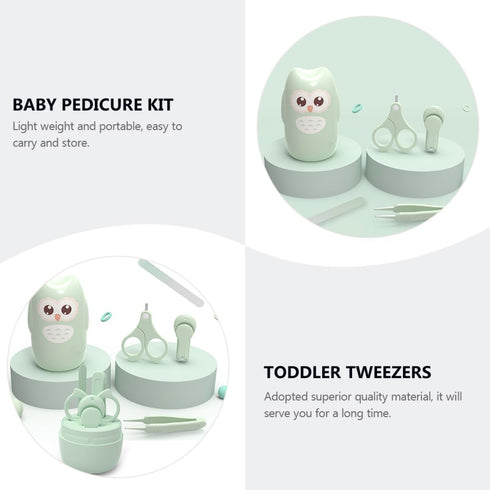 Set VICASKY Portable Nail Care for Kids - Grooming Essentials for Boys and Girls