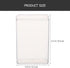FOMIYES Bear Brick 5pcs Cube Plastics Box with Base - Clear Specimen Showcase Dolls Display Box for Action Figures