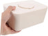 Wet Tissue Dispenser Box Portable Silicone Holder for Car Office Home Capacity Easy Access Wipe Storage for Care