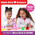 Doctor Jupiter Girls First Science Experiment Kit for Kids Ages 4-8, Birthday Gift Ideas for STEM Learning &