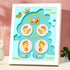Moms(11x13 Inch MCstars Keepsakes Baby Handprint Ornament Making Kit, Newborn Photo & Lanugo Storage Personalized Gift
