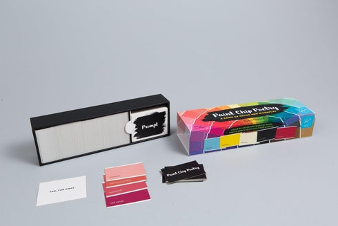 Paint Chip Poetry - A Game of Color and Wordplay, Unique Poem Gift for Teachers