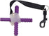 CHU-BUDDY Chew Holder, Black Screen Print, Black Tether, Natural Strap