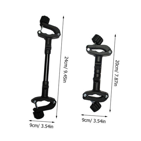 PERSELOSO 3Pcs Twin Stroller Connector Detachable Baby Stroller Accessories for Twin Babies Adjustable and Lightweight
