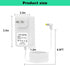 DZDQDR 12 Volt Breastfeeding Power Adapter - for Luna Hospital Grade Pump - Charging Pump Adapter w/Barrel Connector