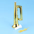 Toyvian 14pcs Plastic Trumpet Toy, Kids Trumpet Instrument Party Noise Makers, Golden Kids Birthday Party Favors