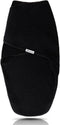 Baby Swaddle Blankets, Soft and Cozy Organic Cotton Black Swaddle Wrap, Receiving Blankets for Baby Girl Boy, 0-3 Months