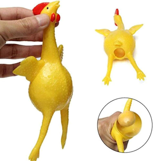 16cm Funny Squishy Toys Chicken and Eggs for Stress Relief