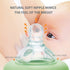 4 2 Count Baby Bottle Glass Wide Neck, Closer to Breastfeeding, Slow Flow Nipple, Anti-Colic, Ounce