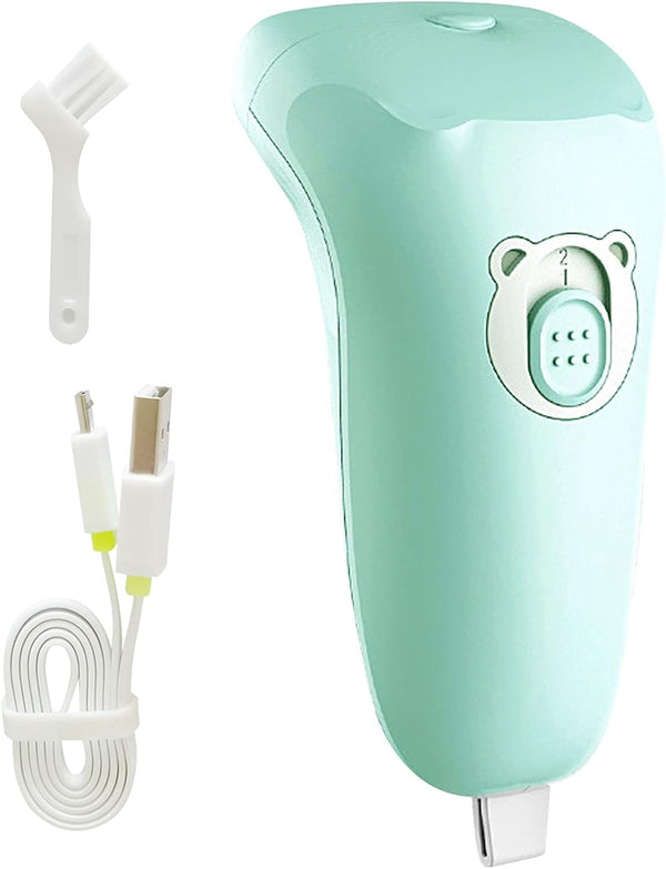 Redify Baby Nail Trimmer Electric Baby Nail File, USB Rechargeable Infant Nail