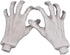 Halloween Skeleton Hands - 1 Pair Realistic Plastic Zombie Hands for Scary Halloween Props and Decorations