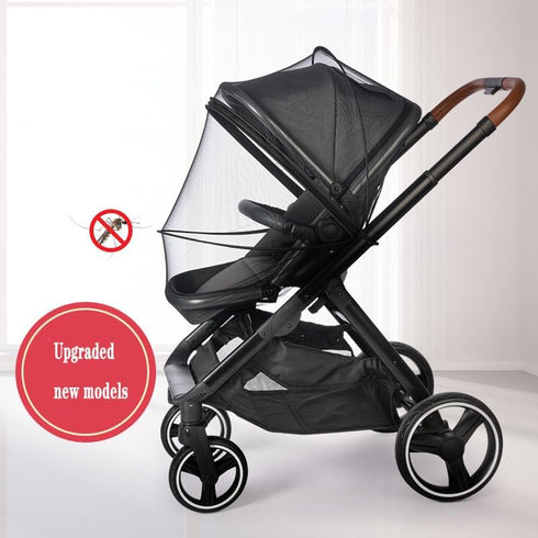 Baby Stroller Mosquito Net, Universal Breathable Canopy Cover with Mosquito Netting for Infant Toddler