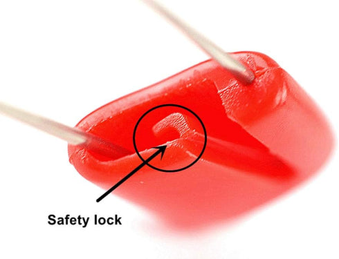 Kinteshun Baby Safety Pins, Kid Secure Clips Diaper Bib Nappy Pin with Safe Lock, 50pcs, 1.6 inches, 7 Assorted Colors