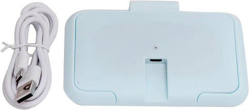 Portable Baby Wipe Warmer & Dispenser - Ideal for Diapering