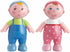 HABA Little Friends Babies Marie & Max, 2.5" Twin Baby Dollhouse Toy Figures (2 Piece Set)