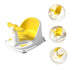 Yardwe Bath Seat for Newborns and Boy Girl Comfortable Support Featuring Firm Hold Non-Slip Bathtub Chair for Safe