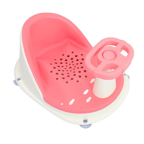 Bath Seat for Boy Girl Non Slip Bathtub Chair with Suction Cups