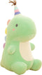Stuffed Animal Plush Toys, Cute Dinosaur Toy, Soft Dino Plushies for Kids, 13.8 Inch Green Plush Doll
