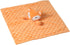 CREVENT Soft Plush Animal Face Security Blankets for Boys and Girls, Great Birthday Baby Shower Gifts (Orange Fox)