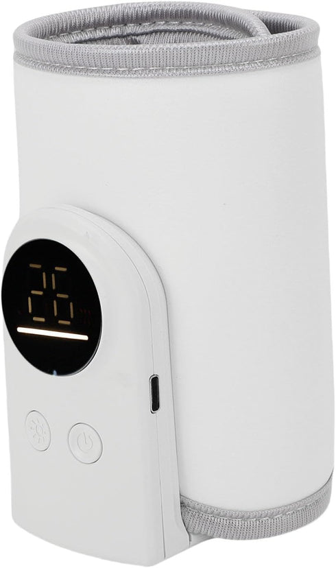 Matybobe Portable Bottle Warmer Baby USB Powered Fast Heating Universal for Travel (A)