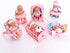 6 Set 5 Inch 3-6 PowerTRC of Mini Baby Girl Toy Dolls Collection with High Chair, Cradle, Walker, Swing, Bathtub