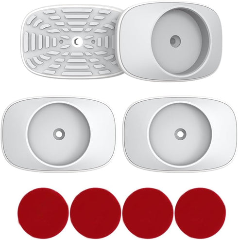 EUDEMON Safety Baby Gate Wall Protector - Wall Saver for Pressure Mounted Gate, 4 Pack, White