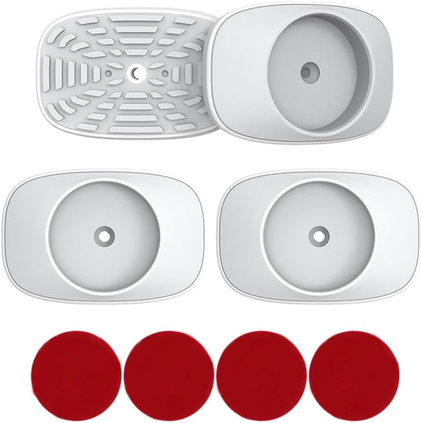 EUDEMON Safety Baby Gate Wall Protector - Wall Saver for Pressure Mounted Gate, 4 Pack, White