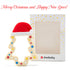 Jimibaby Christmas Teether - Teething Toy for Baby Boys & Girls, Ideal Stocking Stuffer, Gift Package (Christmas Hat)