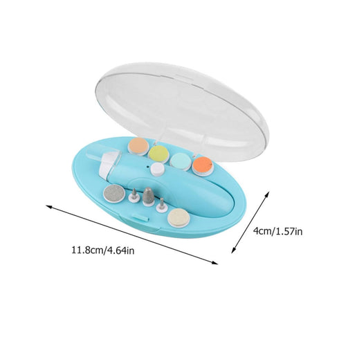 Set Didiseaon Portable Usb Electric Nail Grinding Machine Multi-purpose Manicure for Adults Boy Girl Pets Quiet Motor