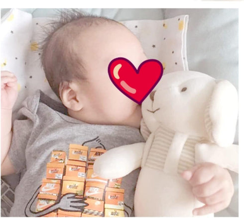 JOHN N TREE Organic 12.5 inches, Super Soft Organic Cotton Baby First Friend (Hello! Puppy) Attachment Doll for Baby