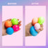 28 Packs Set JOYIN Valentines Day Gift Cards with Stress Ball Stretchy Squishy Toy Balls Sensory Squishy Toys Stress