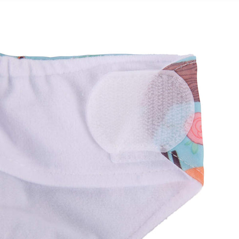 Sigzagor Baby Pocket Cloth Diaper Nappy Hook and Loop (Squirrel Hedgehog)