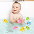 ArtCreativity 2.25 Inch Pixelated Rubber Duckies for Bath, Pack of 12 – Colorful Rubber Ducks in Bulk, Fun Bath Tub &