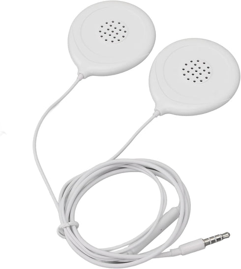 Shop Prenatal Belly Headphones for Women - Baby Heartbeat Monitor, Music Splitter & 12 Stickers - White.