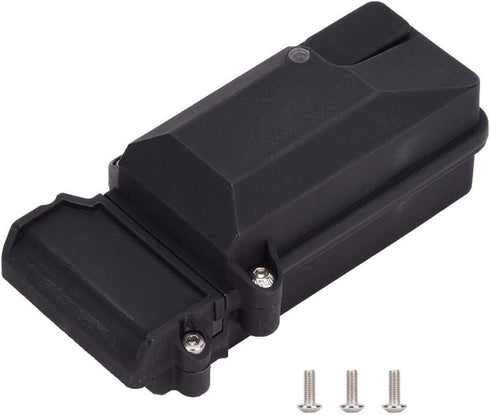Tbest Sealed Waterproof Receiver Box for RC Car, Accessory for RC Crawler, Waterproof Receiver Box