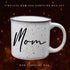 Set Set Mom Dad Campfire Mug - New Parents Couples Gifts - Pregnancy Announcement - Gift Ideas for Expecting Parents