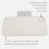 Portable Baby Diaper Changing Pad Mat - Waterproof - Machine Washable - Diaper Bag or Change Table Pad - One-Hand Closure - Great Shower Gifts, Newborn Essentials, Unisex Design by Nora's Nursery