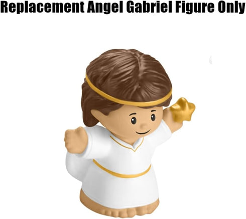 Replacement Part for Fisher-Price Little-People Christmas Nativity Playset - HPP89 ~ Replacement Angel Gabriel Figure