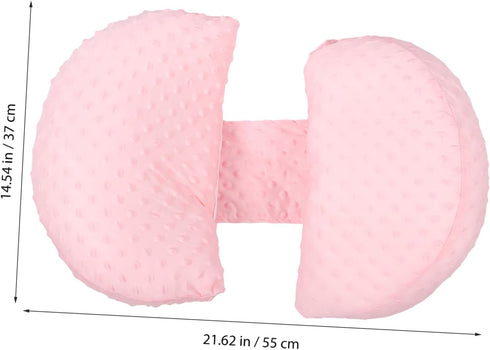 MERRYHAPY Multi-Functional Cooling Pregnancy Pillow Ergonomic Waist and Belly Support Cushion for Reducing Discomfort