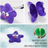 XAWACAH 6-12-18 6 Set 1 (6 Pack) Bath Toys for Toddlers Month, Bathtub Toys with Baby Bath Animals, No-Hole Design