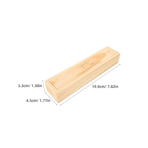 ERINGOGO Baby Announcement Pregnancy Box: Pregnancy Test Box for Announcement Reveal - Wood Souvenir Holder Memory