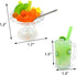 DSHMIXIA Set 8+ Set) DIY Mini Cream Foods Toy Making Material Kit Kitchen Pretend Play Food for Kids Age Make Your Food