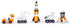 Tender Leaf Toys - Space Voyager Set, 7 Piece Solid Wood Space Vehicle Set with Moving Parts for Imaginative Play, Age