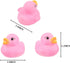 50 Pcs Multicolor Mini Rubber Ducks Bath Toy, Float Duck Baby Bath Toy for Shower Birthday Party Christmas Favors